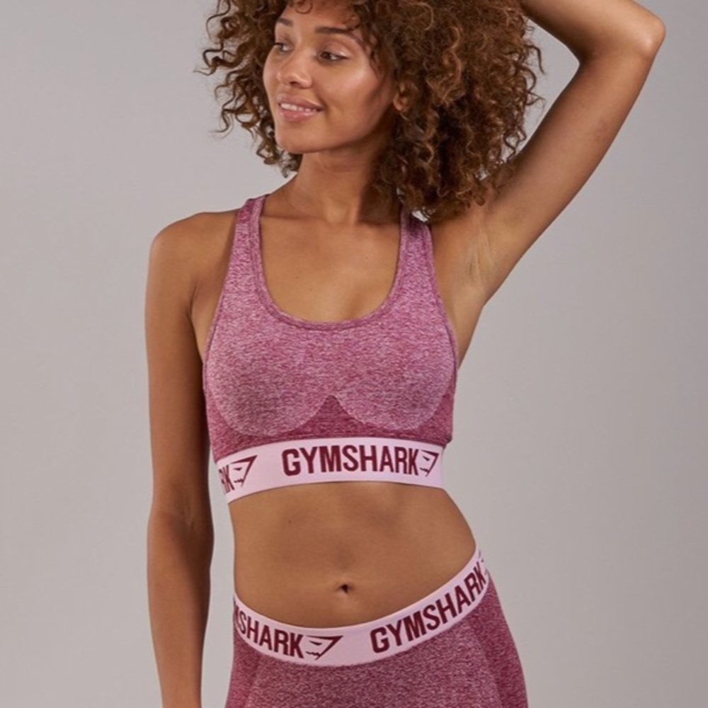 Gymshark flex sports bra beat marl